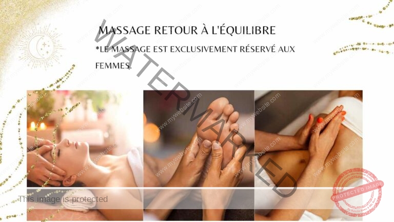 massage retour à l'équilibre